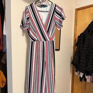 Full Length Striped Jumper